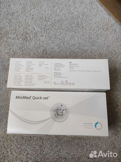 Катетеры для помпы Medtronic Квик Сет 6 мм/60см