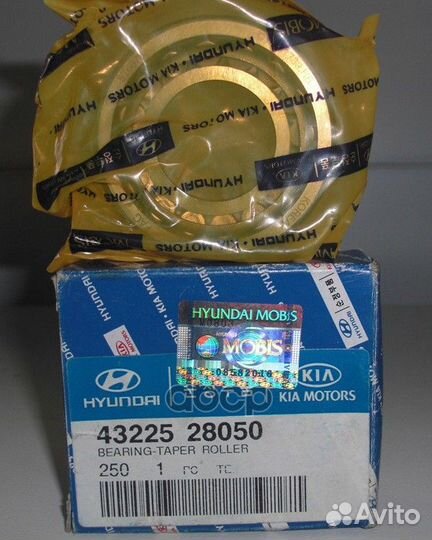 Подшипник роликовый конический 4322528050 Hyund