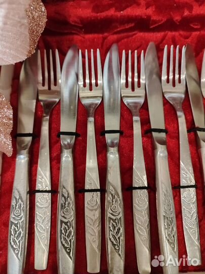 Набор столовых приборов зиш,СССР нержавейка