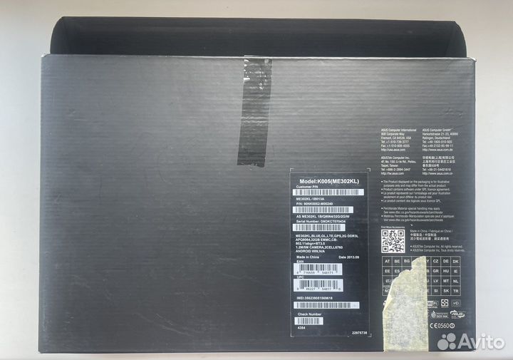 Планшет asus MeMO Pad FHD 10