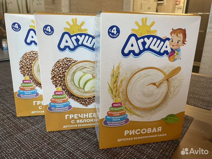 Каша безмолочная Агуша