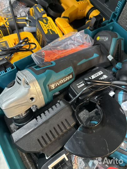 Набор инструментов 4в1 аккумуляторный