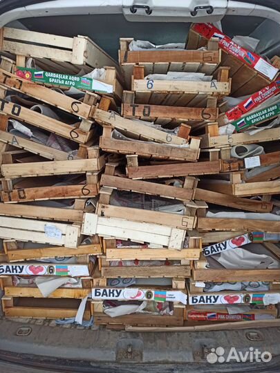 Ящик деревянный для хранения овощей