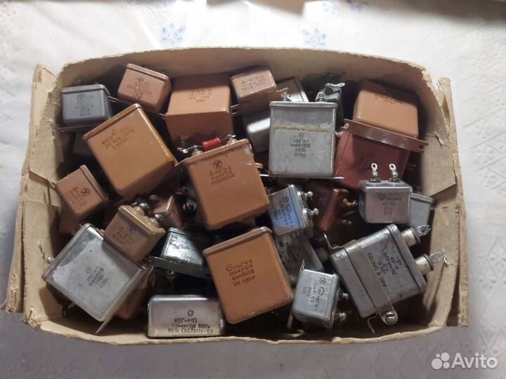 Конденсаторы СССР разные