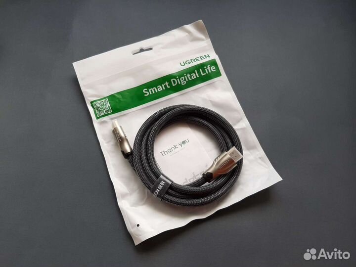 Кабель Ugreen hdmi 2.0 4K HDR 3D (новый) 3m