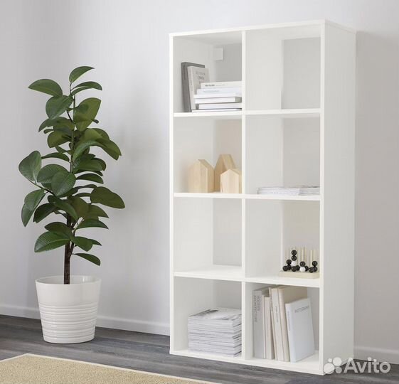 Стеллаж IKEA белый