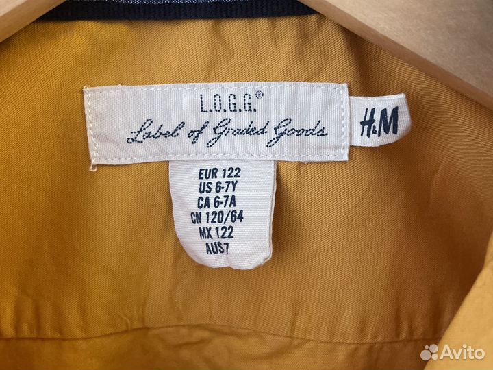 Рубашка для мальчика 122 H&M