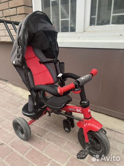 Детский велосипед с ручкой бу