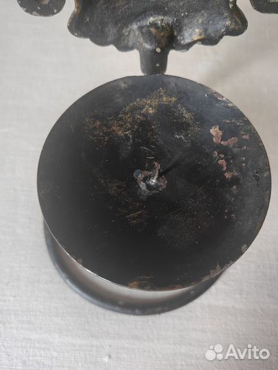 Подсвечник Маска металл