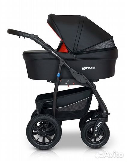 Коляска 3в1 Verdi Sonik plus Эко кожа