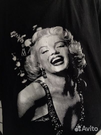 Футболка оверсайз Мэрдин Монро y2k гранж винтаж