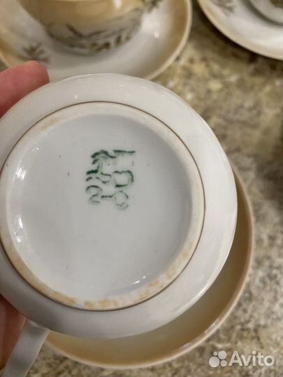 Чайный сервиз СССР барановка