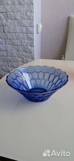 Вазы из цветного стекла СССР