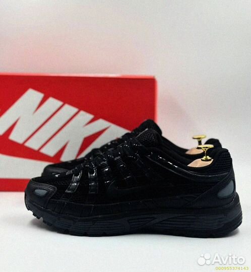 Nike P-6000: черные кроссовки для активных