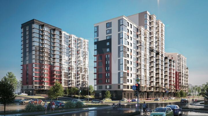 2-к. квартира, 41,7 м², 2/16 эт.