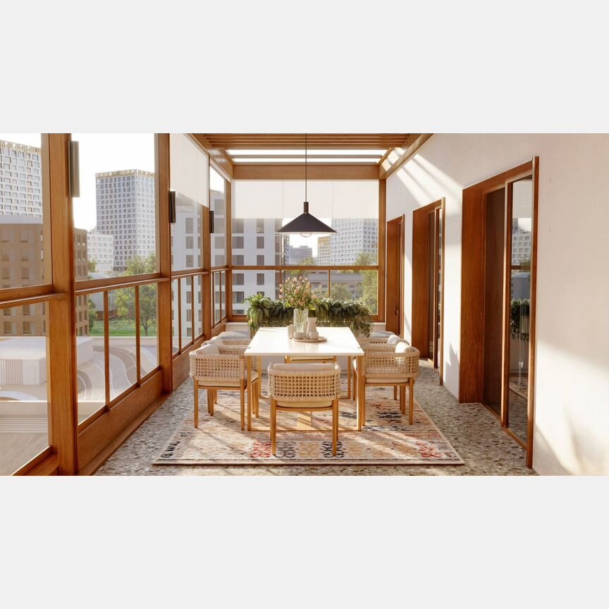 3-к. квартира, 91 м², 4/16 эт.