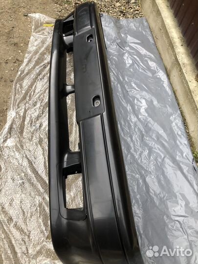 Передний бампер некрашенный на Ваз 2113 2114 2115