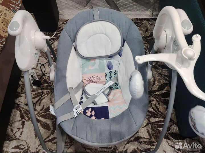 Детские электронные качели для новорожденных