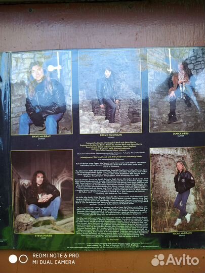 Винил iron maiden 