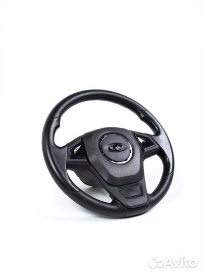 Руль барс 2108,2109,2114 глянец,карбоновый