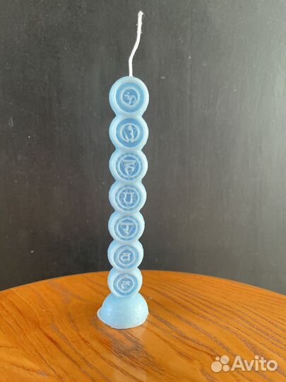 Свеча. Чакрный столб