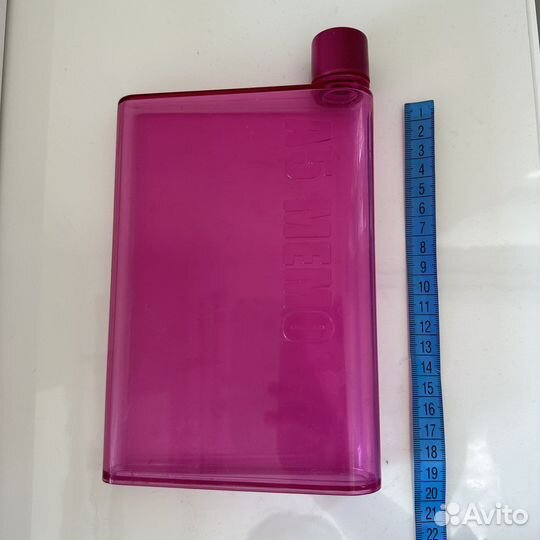 Бутылка плоская для рюкзака