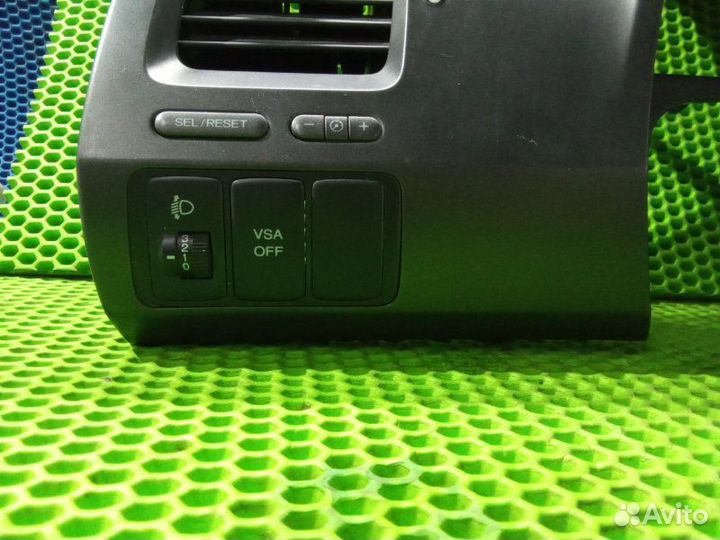 Декоративная накладка торпеды Honda Civic R18A2