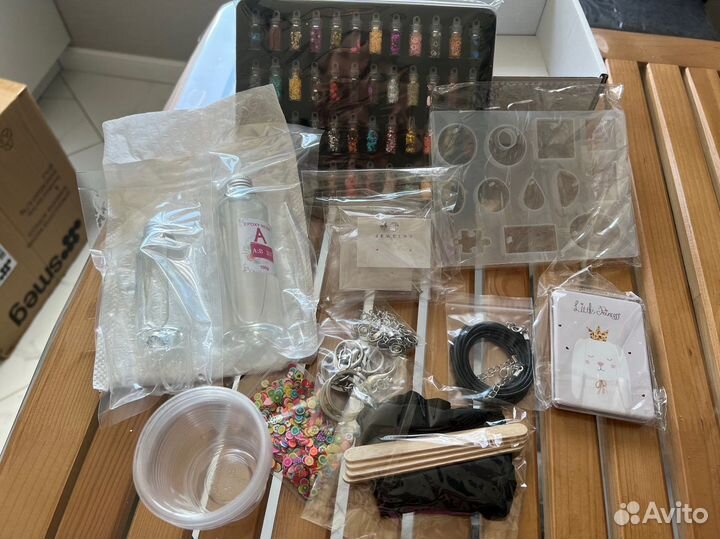 Набор для создания украшений с эпоксидной смолой