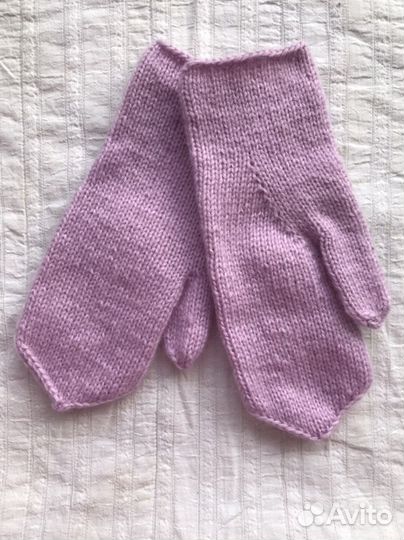 Шапка снуд и варежки