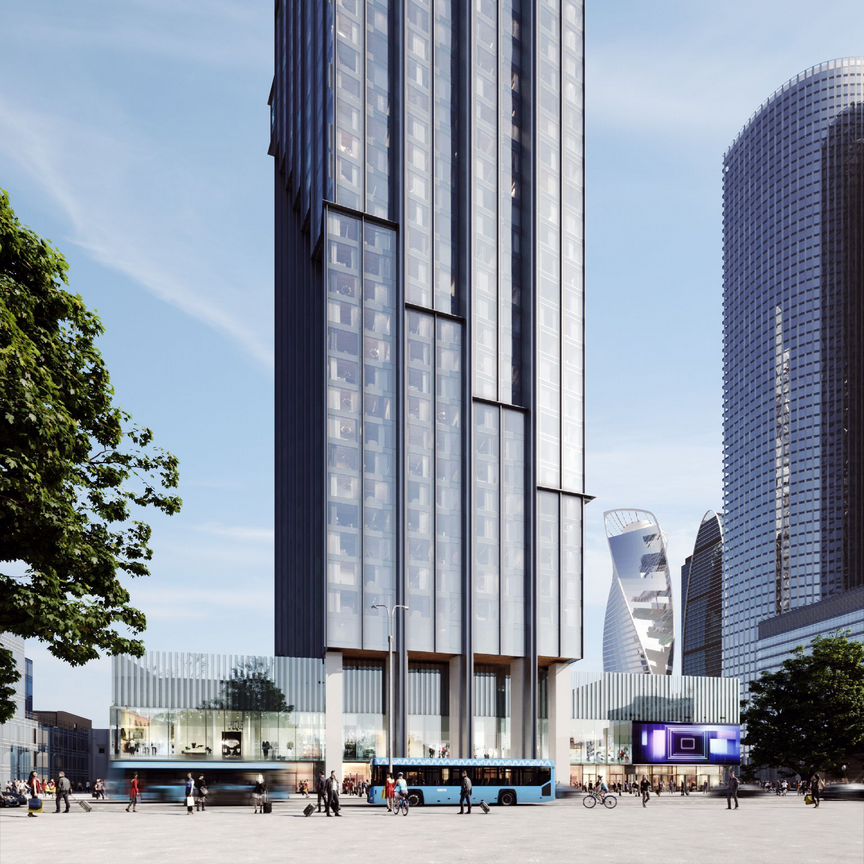 2-к. квартира, 83,9 м², 23/85 эт.