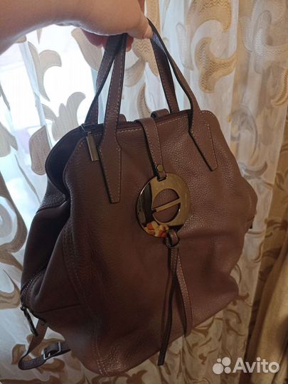 Женская сумка-рюкзак натуральная кожа