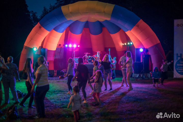 Аренда, свет, звук, подиум