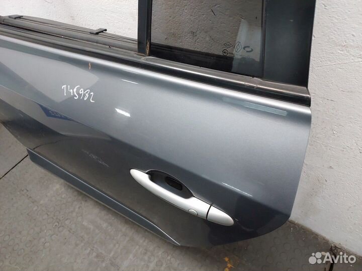 Дверь боковая левая задняя Renault Koleos, 2009