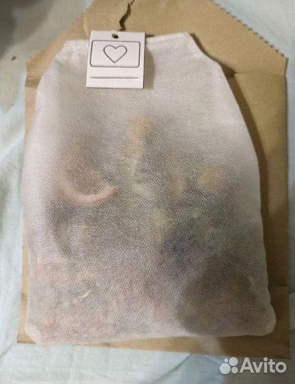 Большой чайный пакет для ванны