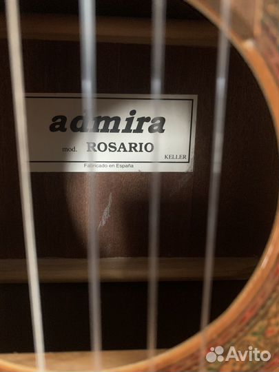 Классическая гитара Admira Rosario Испания