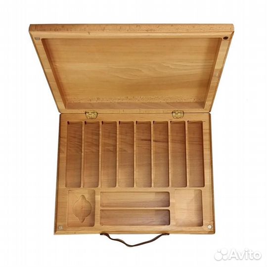 Набор для покера EPT Ceramic на 500 фишек в кейсе из бука 62340