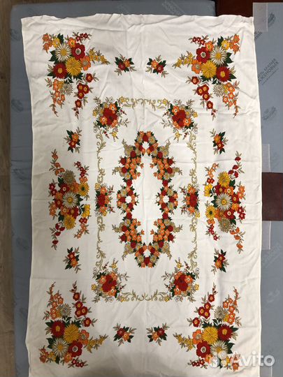 Ручная вышивка, рушник, скатерть, платок СССР