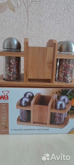 Набор банок для специй