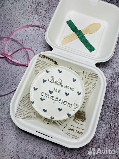 Бенто торт на заказ,торт в стакане