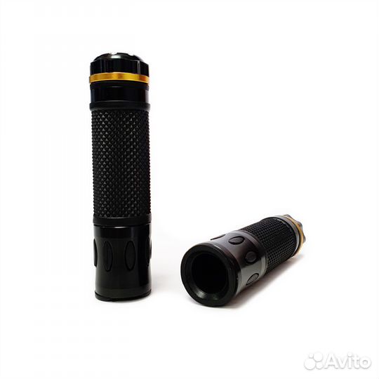 Ручки руля универсальные #2 черножелтые AP-017452