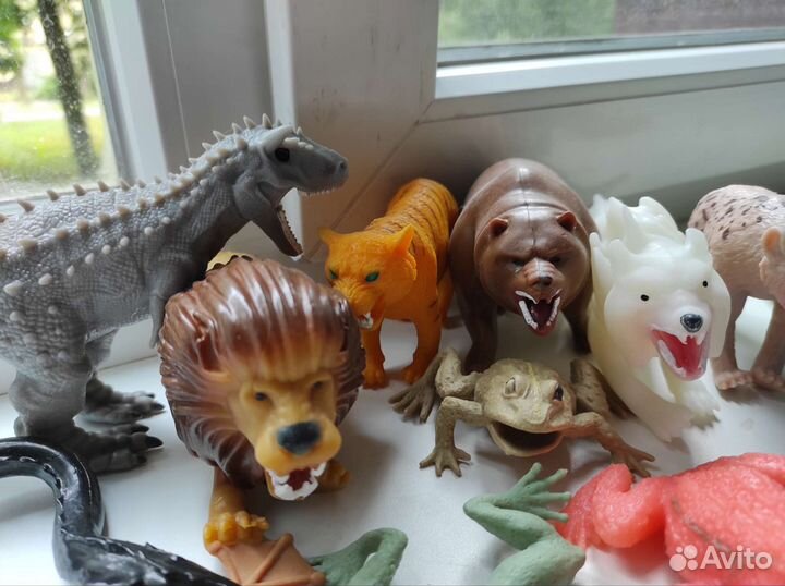Коллекция селиконовых игрушек