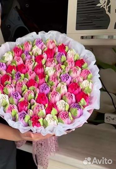 Съедобные букеты из зефира