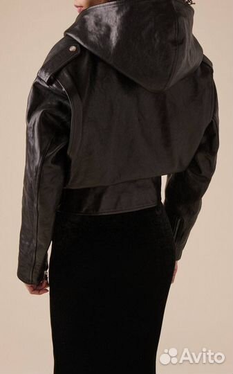 Кожаная куртка Alaia