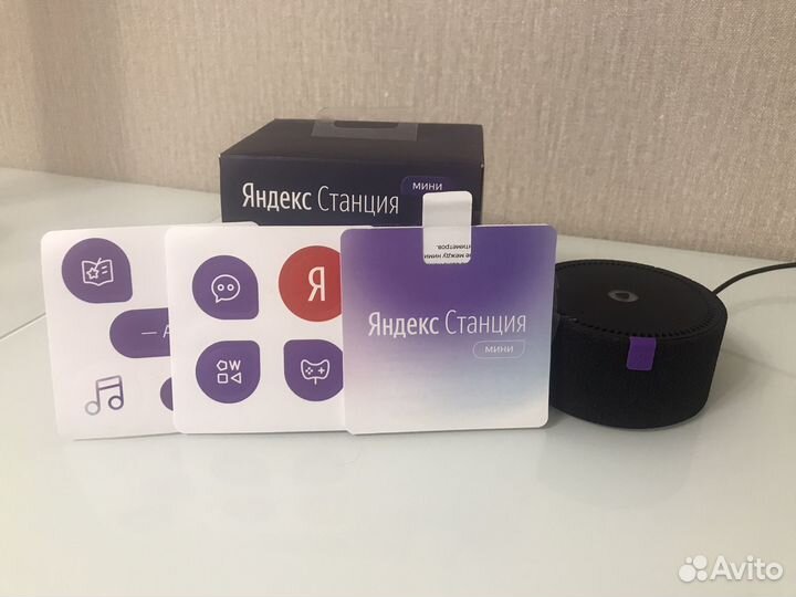 Яндекс станция мини умная колонка Алиса