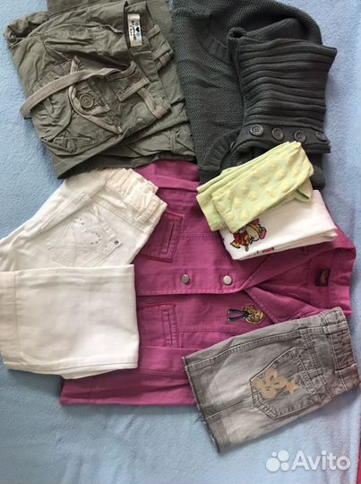 Брендовые вещи пакетом 6-8л