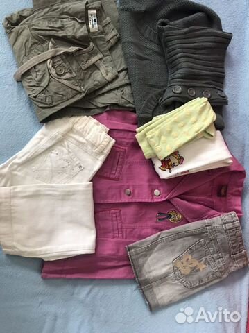 Брендовые вещи пакетом 6-8л