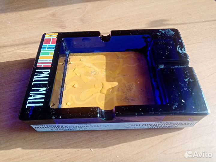 Пепельница синяя