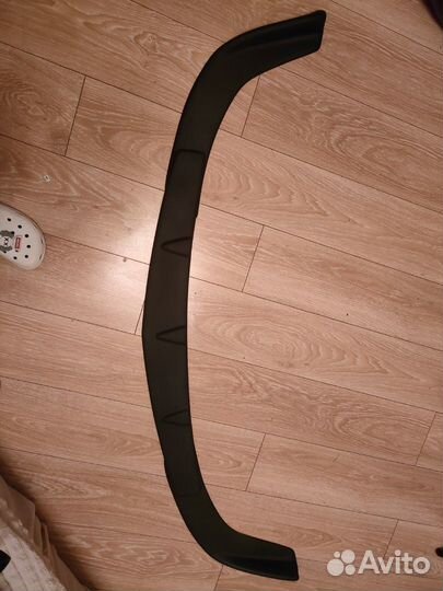 Сплиттер переднего бампера универсальный