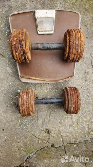 Гантели разборные 9 кг