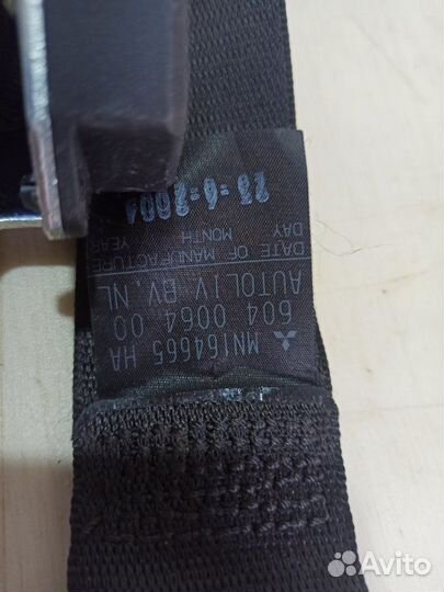 Ремень безопасности передний Mitsubishi Colt Z34A